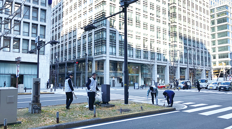 環境活動報告：大阪（大阪市主催：大阪マラソンクリーンUP作戦）